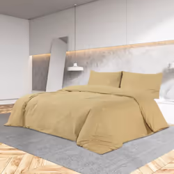 Cet ensemble de housse de couette est doux et confortable, ajoutant une touche agréable à votre chambre à coucher. Matériau l ...