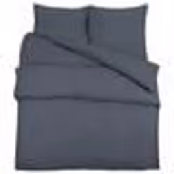 vidaXL Ensemble de housse de couette Anthracite 220x240 cm Coton - 220 x 240 cm