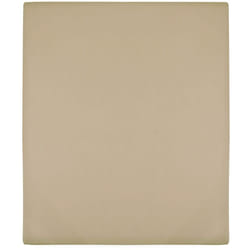 Draps-housses Jersey 2 pcs Taupe 90x200 cm Coton