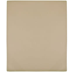 Drap-housse Jersey Taupe 180x200 cm Coton - Vidaxl