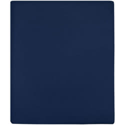 Vidaxl - Drap-housse Jersey Bleu marine 90x200 cm Coton