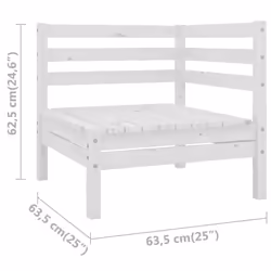 VidaXL 806568 banc de jardin Bois - Vue supplémentaire 5