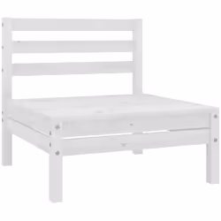 Ce canapé central de jardin en bois est un choix idéal pour vous détendre et profiter du beau temps, faire une sieste ou disc ...