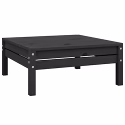 VidaXL 806581, Noir, Bois, 110 kg, Adultes et enfants, 635 mm, 635 mm