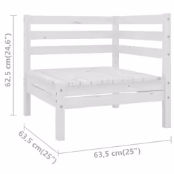 VidaXL 806583 banc de jardin Bois - Vue supplémentaire 6