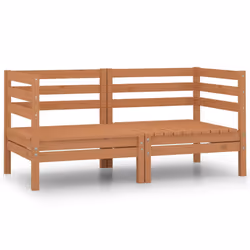VidaXL 806585, Marron, Bois, Adultes et enfants, 635 mm, 635 mm, 625 mm