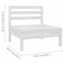 VidaXL 806588 banc de jardin Bois - Vue supplémentaire 6