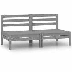 Ce canapé central de jardin en bois est un choix idéal pour vous détendre et profiter du beau temps, faire une sieste ou disc ...