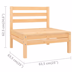 VidaXL 806592 banc de jardin Bois - Vue supplémentaire 6