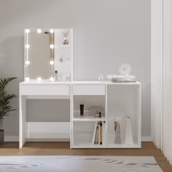 VidaXL 3082023 coiffeuse et ensemble de coiffeuses pour chambre à coucher