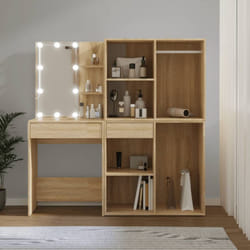 VidaXL 3082029 coiffeuse et ensemble de coiffeuses pour chambre à coucher