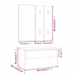 VidaXL 3082059 établi d'intérieur - Vue supplémentaire 8
