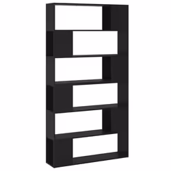 VidaXL 3082072, Noir, Bois, Bois, 1000 mm, 240 mm, 1880 mm