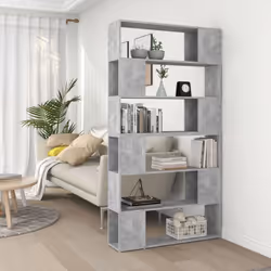 Cette bibliothèque/ce séparateur de pièce présente un design élégant et classique, ce qui en fait un supplément attrayant et  ...