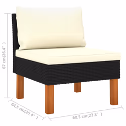 VidaXL 3082083 ensemble de meubles de jardin - Vue supplémentaire 8