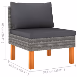 VidaXL 3082086 ensemble de meubles de jardin - Vue supplémentaire 8