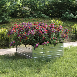 Ce lit surélevé de jardin en métal sera un excellent choix pour les amateurs de jardinage afin de décorer leurs jardins, balc ...