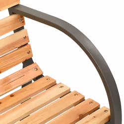 VidaXL 317119 banc de jardin Bois, Acier - Vue supplémentaire 5