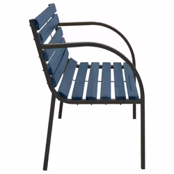 VidaXL 317120 banc de jardin Bois, Acier