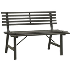 VidaXL 317135 banc de jardin Acier