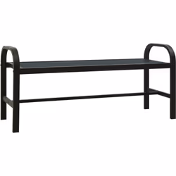 Ce banc de jardin peut être utilisé partout où des sièges résistants à l'usure et aux intempéries, mais confortables, sont né ...