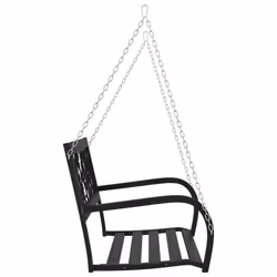 VidaXL 317145 banc de jardin Acier, Plastique - Vue supplémentaire 5
