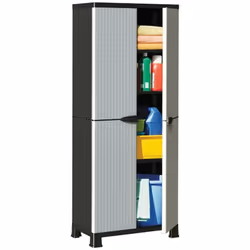 Gardez votre maison propre et bien organisée grâce à cette armoire. Elle est idéale pour une utilisation à la maison, au bure ...
