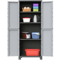 Vidaxl - Armoire en plastique 68x39x171,5 cm