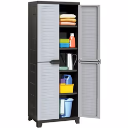Gardez votre maison propre et bien organisée grâce à cette armoire. Elle est idéale pour une utilisation à la maison, au bure ...