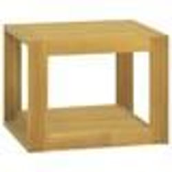 vidaXL Armoire murale de salle de bain 45x45x35 cm Bois de teck solide - TU