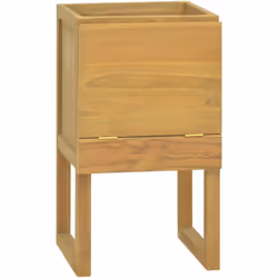 Cette armoire de salle de bain est un excellent supplément à votre maison avec son apparence bien rangée et élégante. Bois de ...