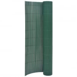 Vidaxl - Clôture de jardin double face 90x400 cm Vert