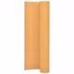 vidaXL Clôture de jardin double face 90x400 cm Jaune - TU