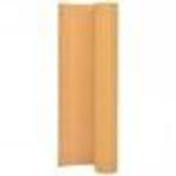 vidaXL Clôture de jardin double face 90x400 cm Jaune - TU