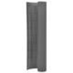 vidaXL Clôture de jardin double face 90x400 cm Gris - TU