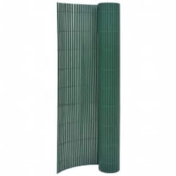 Vidaxl - Clôture de jardin double face 110x500 cm Vert