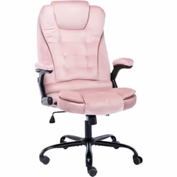 Avec sa fonction inclinable, cette chaise de bureau constitue un excellent ajout à votre bureau. Il est conçu de manière ergo ...