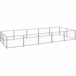Ce chenil polyvalent est un excellent paradis de jeu en plein air pour vos chiens ! La grande cage pour chien offre un grand  ...