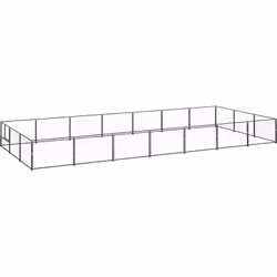 Ce chenil polyvalent est un excellent paradis de jeu en plein air pour vos chiens ! La grande cage pour chien offre un grand  ...