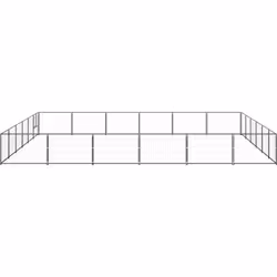 Ce chenil polyvalent est un excellent paradis de jeu en plein air pour vos chiens ! La grande cage pour chien offre un grand  ...
