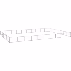 Ce chenil polyvalent est un excellent paradis de jeu en plein air pour vos chiens ! La grande cage pour chien offre un grand  ...