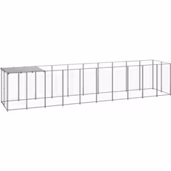 Ce chenil polyvalent est un excellent paradis de jeu en plein air pour vos chiens ! La grande cage pour chien offre un grand  ...