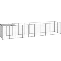 Chenil Argenté 6,05 m² Acier