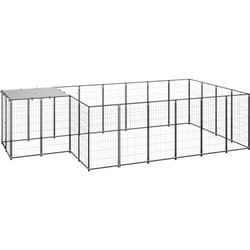 Chenil Noir 8,47 m² Acier
