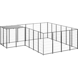 Chenil Noir 8,47 m² Acier