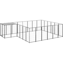 Chenil Noir 12,1 m² Acier