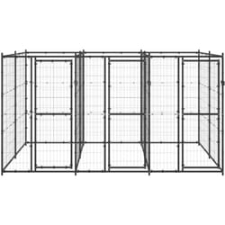 Chenil extérieur Acier 7,26 m² - Vidaxl