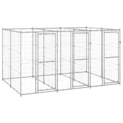 vidaXL Chenil extérieur - 7,26 m²
