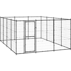 Chenil extérieur Acier 14,52 m²