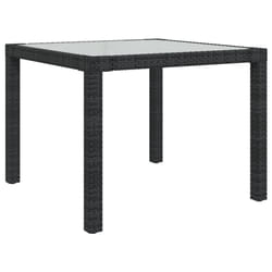 VidaXL 316698 table de jardin Noir